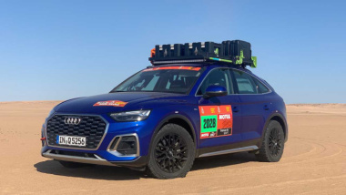 Prueba Audi Q5 Sportback: a la aventura, siguiendo el Dakar 2022