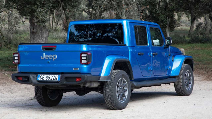 android, opinión jeep gladiator overland diesel: un pick-up brutal