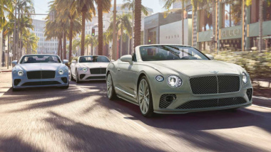 Mulliner presenta tres Bentley Continental GT en tonos pastel