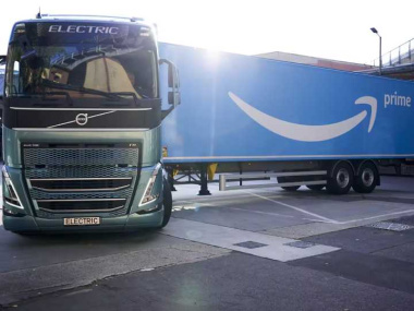 Amazon electrifica el reparto de sus mercancías