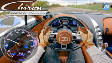 Vídeo Bugatti Chiron Super Sport: ¡aceleración brutal!