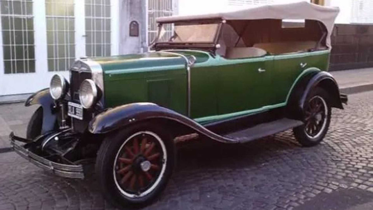 autos históricos argentinos: chevrolet doble phaeton (1924)