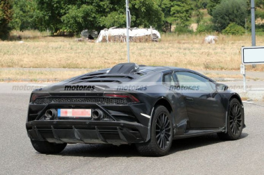 El Lamborghini Huracan Sterrato de producción se deja ver nuevamente en fotos espía