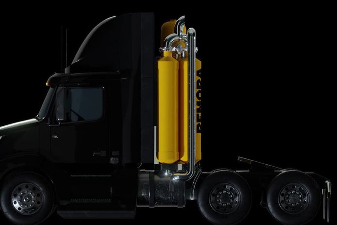 la salvación de los camiones diésel está en este nuevo dispositivo que se acopla al escape