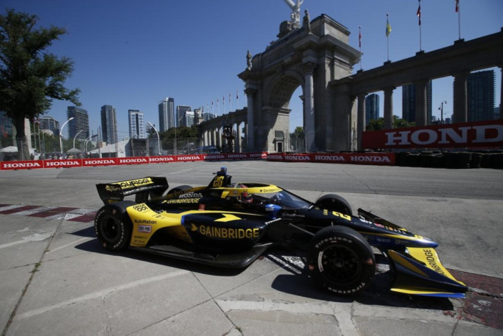 IndyCar Colton Herta es el primer 'repetidor de pole' de 2022 en Toronto; problemas para Palou