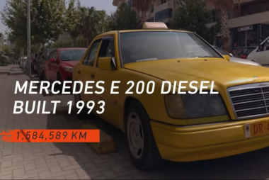 Este Mercedes E 200 diésel tiene casi 1.600.000 kilómetros
