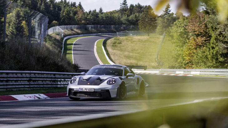 el nuevo porsche 911 gt3 rs destroza el crono en nürburgring