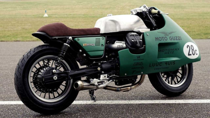 el preparador lm creations recrea la icónica moto guzzi v8 racer
