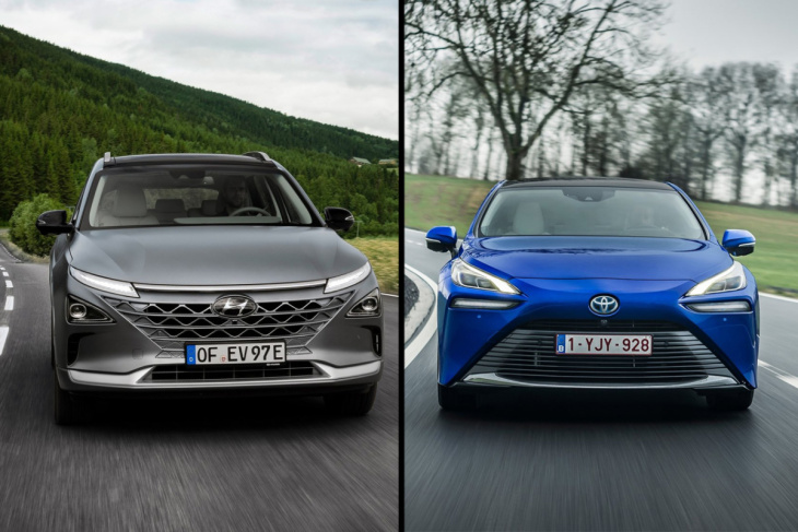 comparamos los dos únicos coches de hidrógeno que se venden actualmente en españa