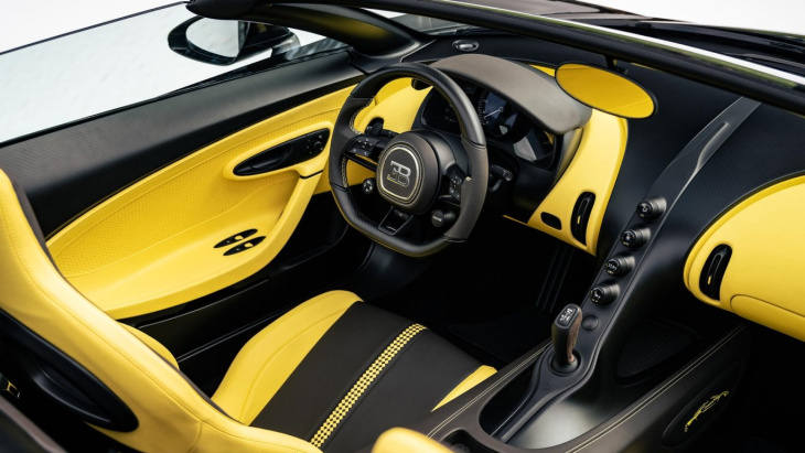 bugatti w16 mistral, el roadster más rápido del mundo con 420 km/h