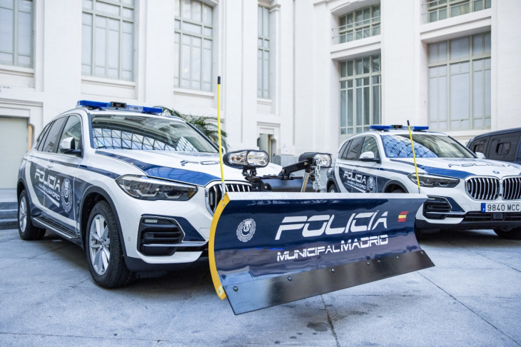 la policía municipal de madrid compra 169 coches electrificados de bmw