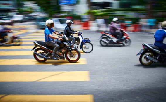 qué motos no podrán circular en vías rápidas en la cdmx