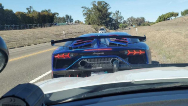 Un Lamborghini a 244 km/h, en un tramo de 88: la multa es épica
