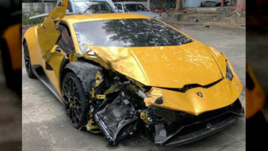 Lamborghini Huracán Performante crea caos en Bangkok