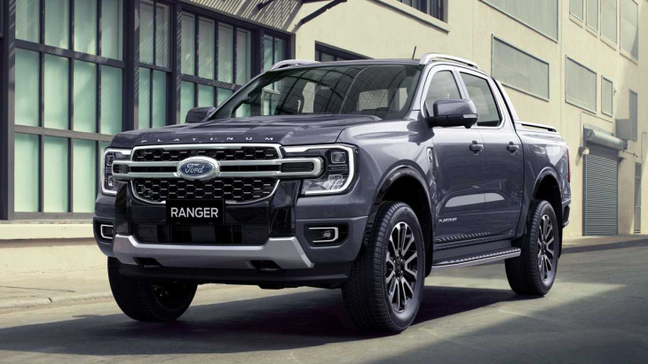 ford ranger platinum, la nueva versión tope de gama del pick-up