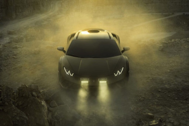 El nuevo Lamborghini Huracán Sterrato se hizo ver en el Art Basel de Miami