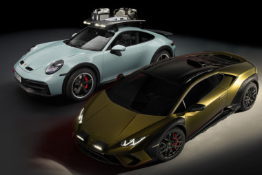 Las diferencias entre el Lamborghini Huracan Sterrato y el Porsche 911 Dakar