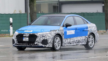 El Audi A3 Sedan 2023 aparece en fotografías espía