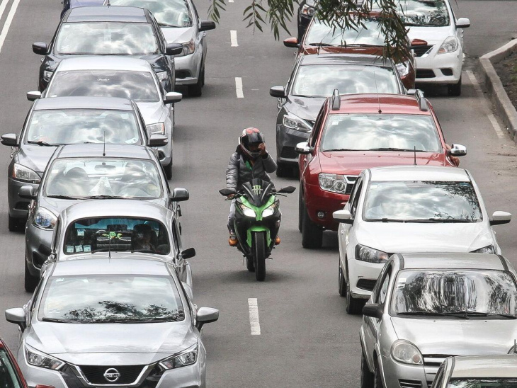 motociclistas empeoran el tráfico en la cdmx, ¿por qué?