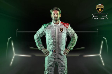 Romain Grosjean, piloto de fábrica de Lamborghini