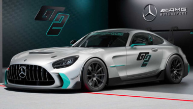 El Mercedes-AMG GT2 2023 se descubre con 707 CV de potencia