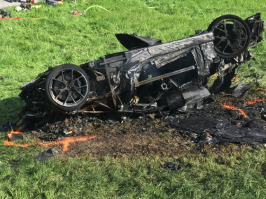 Presentar Top Gear tiene sus riesgos: 'Freddie' Flintoff sufre otro accidente rodando el famoso programa de la BBC