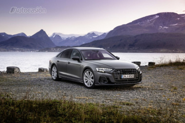 El Audi A8 TFSIe híbrido enchufable completa la gama del buque insignia alemán
