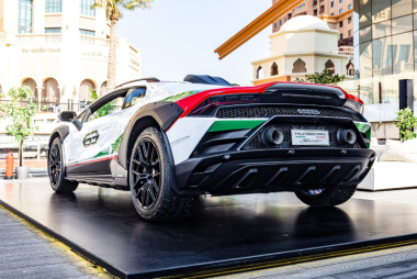 El Lamborghini Huracán Sterrato, desde cerca: más caro y exclusivo que el Porsche 911 Dakar