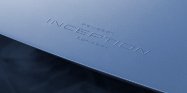 Primer adelanto del Peugeot Inception Concept antes de su presentación en el CES 2023