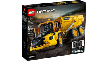 Lego Technic se anima con las cargas pesadas y con este Volvo 6×6