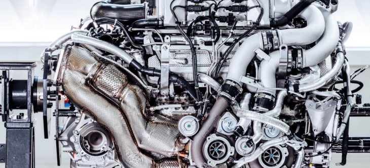 el motor w16 de bugatti tendrá un sucesor gasolina igual de estratosférico, pero diseñado por la eléctrica rimac