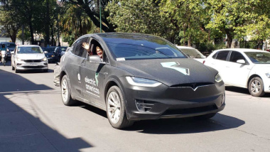 La caravana de Tesla ya está en Argentina