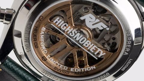 el reloj tag heuer carrera de ruf está limitado a 100 unidades... y cuesta más de 7.000 euros