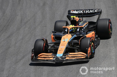 Por qué los neumáticos de 18 pulgadas complicaron a McLaren en 2022