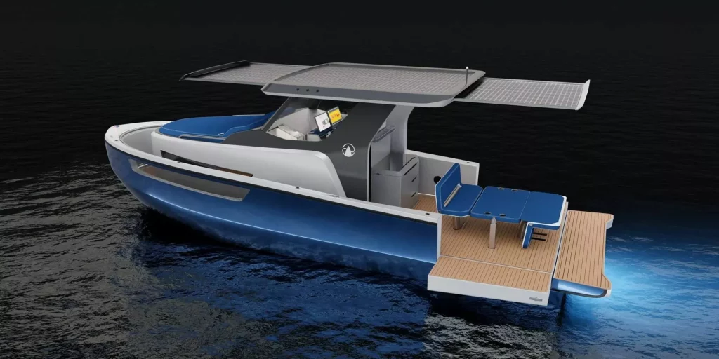 Si Tesla hiciera un barco, sería como este
