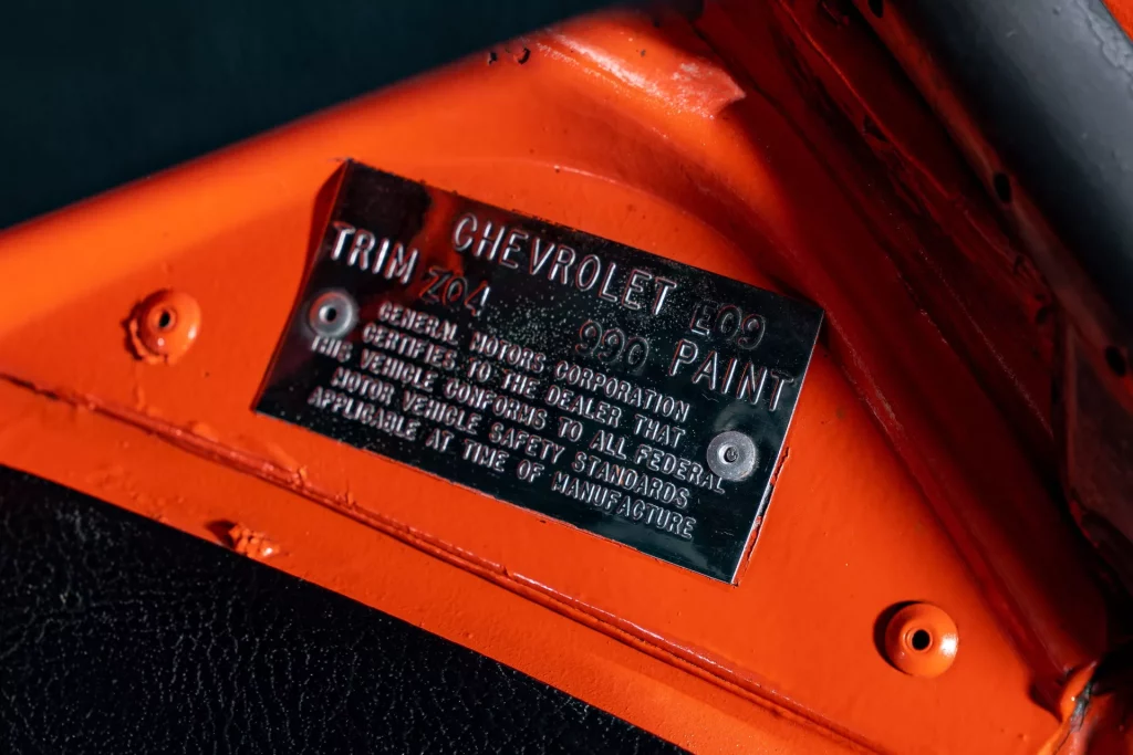 este chevrolet corvette de 1969 es único. de ahí su precio