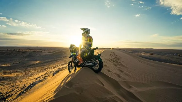 rally dakar 2023: el tuareg en motos es cada vez menos bicéfalo
