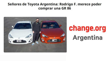 Juntan firmas para que Toyota le permita comprar la nueva GR 86