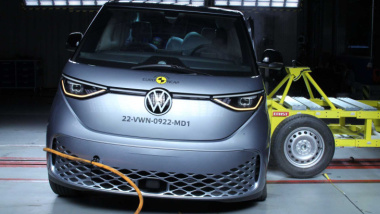 La ID. Buzz de Volkswagen obtiene 5 estrellas Euro NCAP