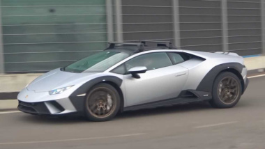 El Lamborghini Huracán Sterrato rueda en su última fase de pruebas
