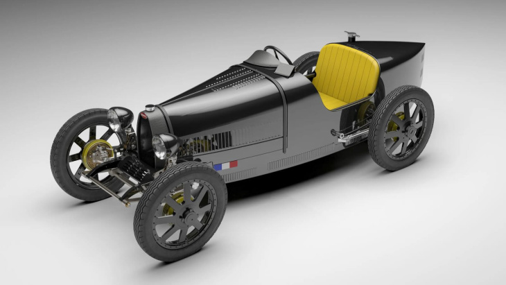 bugatti baby ii carbon edition, reservado para 99 hijos de millonarios