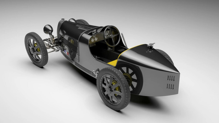 bugatti baby ii carbon edition, reservado para 99 hijos de millonarios