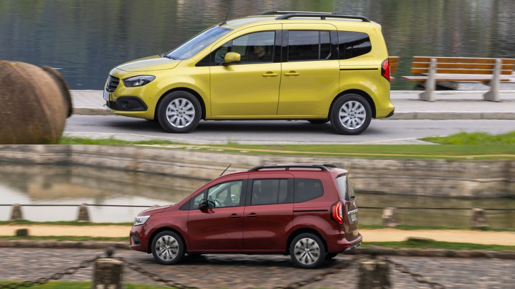 Renault Kangoo vs Mercedes Clase T: Familias, hay alternativa