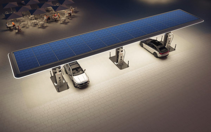 mercedes-benz tendrá sus propios 'supercargadores' para coches eléctricos, rápidos y muy premium