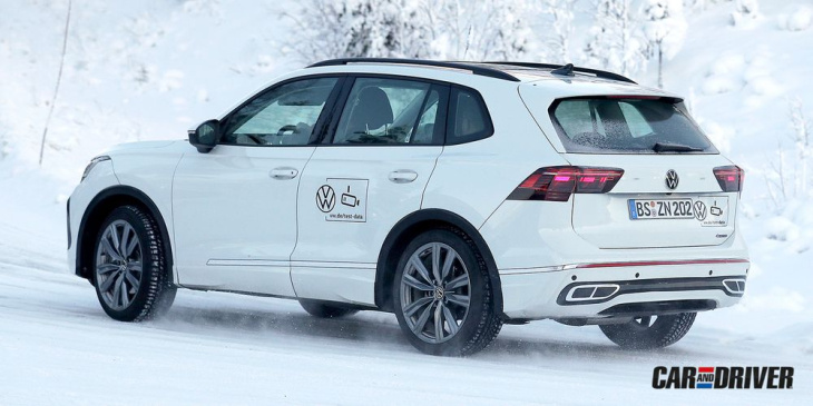 Volkswagen Tiguan 2024: Cazamos al nuevo SUV en la nieve