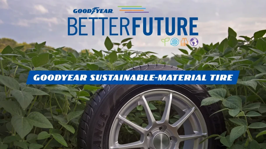 ces 2023: goodyear presenta un neumático con materiales orgánicos y reciclados