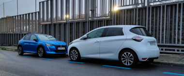 Prueba comparativa: Peugeot e-208 vs Renault ZOE. Enfrentamos a dos de los coches eléctricos más populares de España