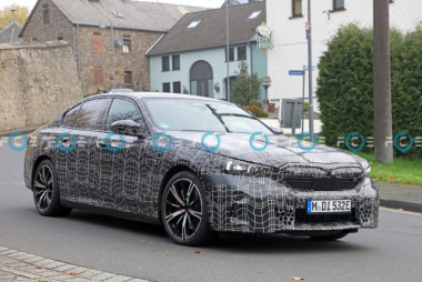 Nuevas fotos espía del BMW i5, directo a por los Mercedes-Benz EQE y Tesla Model S