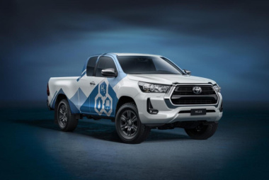 La pick-up Toyota Hilux tendrá una versión con pila de combustible de hidrógeno