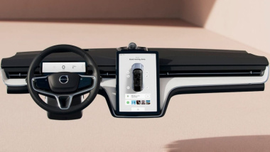 Volvo muestra el habitáculo del EX90 y su sistema operativo basado en Android